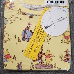 Little Sleepies Yellow OG Winnie the Pooh Pajama Set